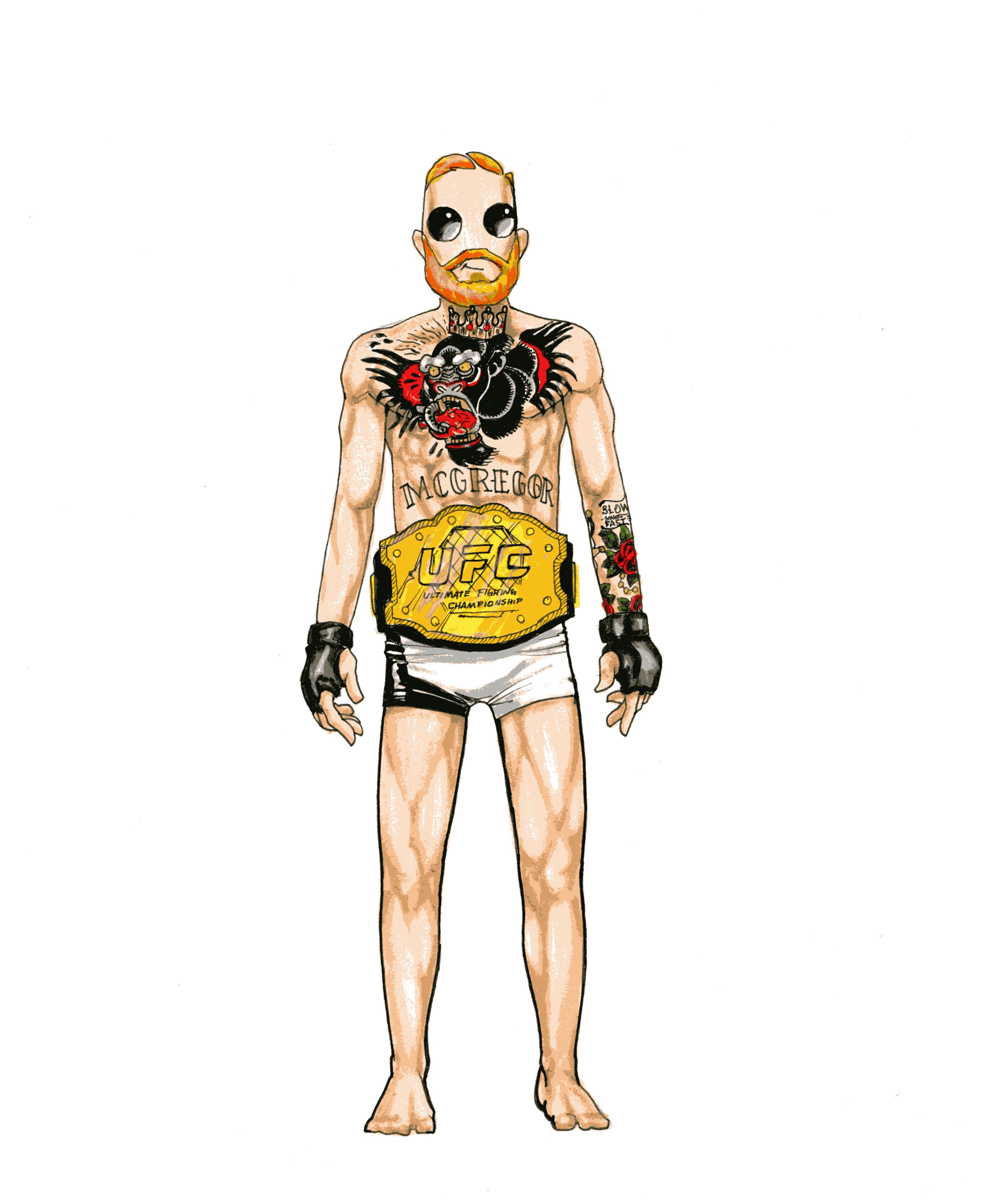 Conor Mcgregor designs themes templates and downloadable graphic elements  on Dribbble